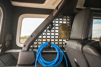 DV8 Offroad 18-25 Jeep Wrangler (JL) 4-Door Rear Window Pocketed Molle Panels