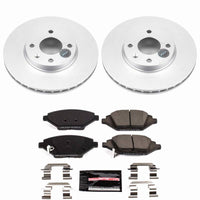 Power Stop 16-22 Chevrolet Spark Front Z23 Coated Brake Kit