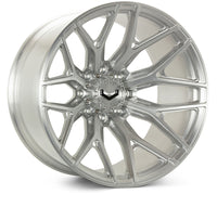 Vossen VFX-03 20x10 - 6x139.7 - ET18 - Super Deep - 78.1 - Brushed Gloss Clear Wheel