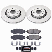 Power Stop 04-11 Chevrolet Aveo Front Z23 Coated Brake Kit