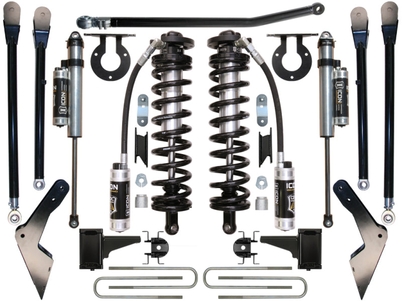 ICON 08-10 Ford F250/F350 4-5.5in Stage 4 Coilover Conversion System