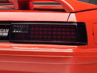 Raxiom 87-93 Ford Mustang Axial Series Smoked LED Tail Lights