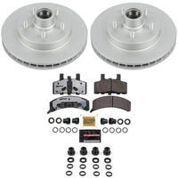 Power Stop 95-99 Chevrolet C1500 Front Z36 Coated Truck & Tow Brake Kit