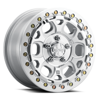 Method MR416 Beadlock 15x7 / 5x4.5 / 55mm Offset / 68.00mm Bore - Machined Clear Coat Wheel