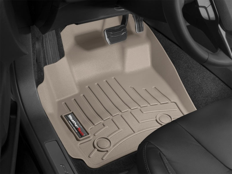 WeatherTech 07-13 GMC Sierra Front Floorliner OTH - Tan