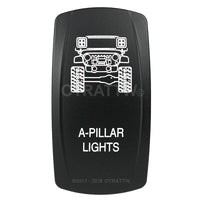 sPOD JK A-Pillar Lights Rocker Switch