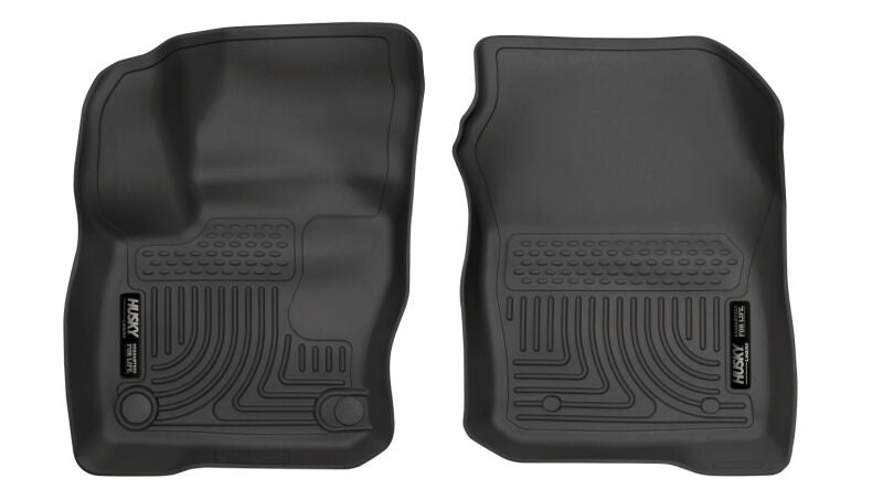 Husky Liners 16-18 Ford Focus RS WeatherBeater Front Floor Liner - Black