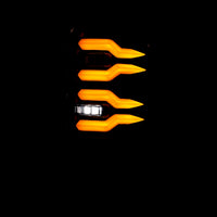 AlphaRex 94-01 Dodge Ram 1500/2500/3500 LUXX-Series LED Tail Lights - Alpha-Black