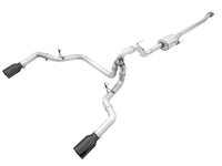 AWE Tuning 0FG 21+ Ford F150 Dual Split Rear Cat-Back Exhaust- 5in Diamond Black Tips