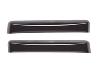 WeatherTech 2026 Toyota RAV4/RAV4 Plug-In Hybrid Rear Side Window Deflectors Rear - Matte Black