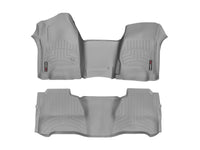 WeatherTech 2018+ Volkswagen Atlas (w/2nd Row Bucket Seats) Front + Rear + Rear FloorLiner - Grey