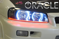 Oracle 98-01 Nissan Skyline LED Headlight Halo Kit - Blue