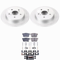 Power Stop 07-13 Suzuki SX4 Rear Z23 Coated Brake Kit