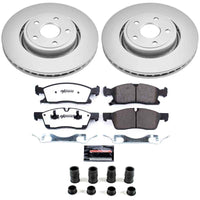 Power Stop 11-20 Dodge Durango Front Z36 Coated Truck & Tow Brake Kit