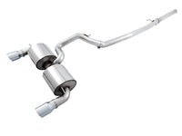 AWE Tuning Ford Focus RS Touring Edition Cat-Back Exhaust- Non-Resonated - Chrome Silver Tips