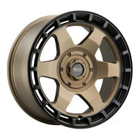Weld Off-Road Ridge 20x9 - 8x165.1 BP - ET0 - 125.1mm CB - Satin Bronze Wheel (Black Ring)