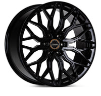 Vossen HF6-3 24X10 - 6X139.7 - ET25 - DEEP - 106.1 - GB - GLOSS BLACK
