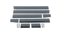 Putco 07-13 GMC Sierra Crew Cab 5.5ft Box - 6in Wide - 12pcs Black Platinum Rocker Panels