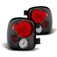 Raxiom 99-02 Chevrolet Silverado 1500 Stepside Axial Series Tail Lights- Black- Smoked Lens