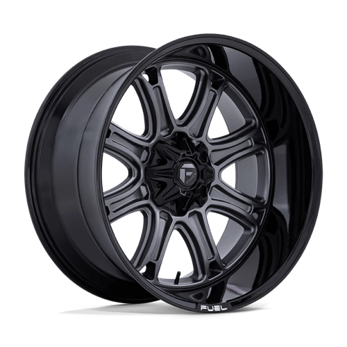 DARKSTAR 22X9 5X5.5/150 110 +1 MGMTL BLK