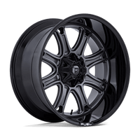 DARKSTAR 22X10 5X5/135 87 -18 M-GMTL BLK