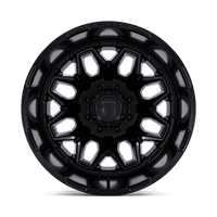 FLUX DRW 20X8.25 8X170 -201 BLK-OUT (DR)