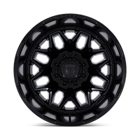 FLUX DRW 22X8.25 8X6.5 -246 BLK-OUT (DR)