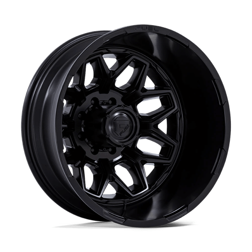 FLUX DRW 22X8.25 8X6.5 -265 BLK-OUT (DR)
