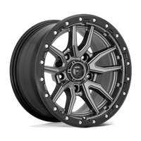 REBEL 17X9 5X5 71 -12 M-GMTL-BLK-RG