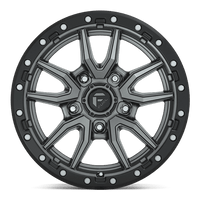 REBEL 17X9 5X5 71 -12 M-GMTL-BLK-RG