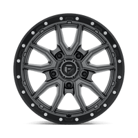 REBEL 18X9 5X5.5 78 +1 M-GMTL-BLK-RG