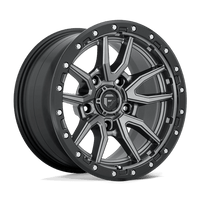 REBEL 18X9 5X5 71 -12 M-GMTL-BLK-RG