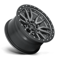 REBEL 18X9 6X5.5 106 -12 M-GMTL-BLK-RG