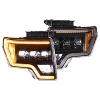 USE LF2-506 XB LED HEADS F150 09 14 AMBR