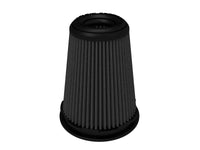 aFe Momentum Intake Air Filter w/Black Pro 5R 3-1/2IN F x 5IN B x 3-1/2IN T (Inverted) x 6IN