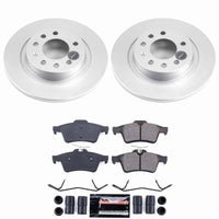 Power Stop 06-09 Pontiac Solstice Rear Z23 Coated Brake Kit