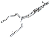 AWE Tuning 4th Gen GM 1500 6.2L Cat-Back Split Rear Exit (w/ Bumper Cutouts) - OE Tips