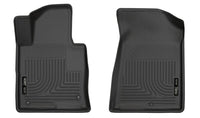 Husky Liners 15-19 Hyundai Sonata/16-20 Kia Optima WeatherBeater Front Floor Liner - Black