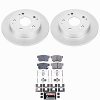 Power Stop 97-01 Acura Integra Rear Z23 Coated Brake Kit