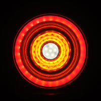 AlphaRex 10-15 Ferrari 458 NOVA-Series Prismatic LED Tail Lights Red Smoke