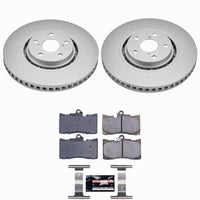 Power Stop 07-11 Lexus GS350 Front Z23 Coated Brake Kit