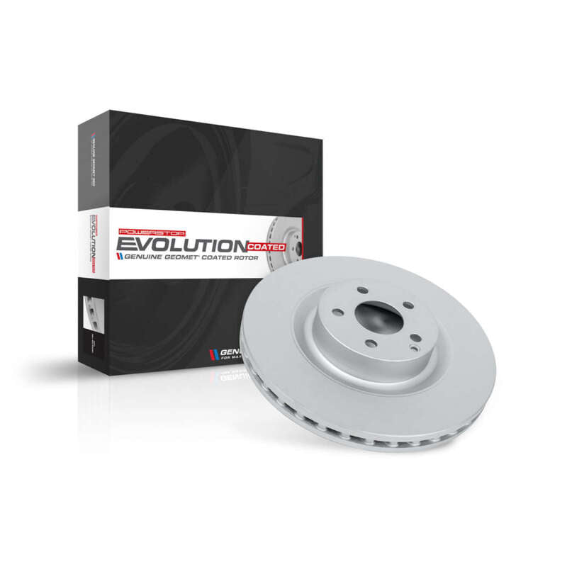 Power Stop 22-25 Rivian R1T Rear Evolution Coated Rotor