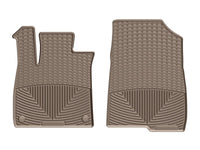WeatherTech 2018+ Honda Accord Front Rubber Mats - Tan