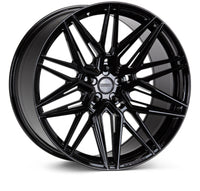 Vossen HF7 - 23x10.5 - ET15 - 5x120 - 66.56 - DEEP - GB - Gloss Black Wheel