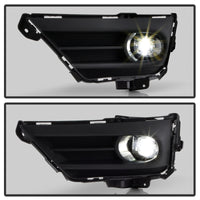 Spyder 20-22 Honda CRV (Excl Hybrid) OEM Full LED Fog Lights w/Switch - Clear (FL-HCRV20-LED-C)