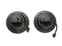 Raxiom 07-18 Jeep Wrangler JK Axial Series Quatro LED Headlights- Black Housing- Clear Lens