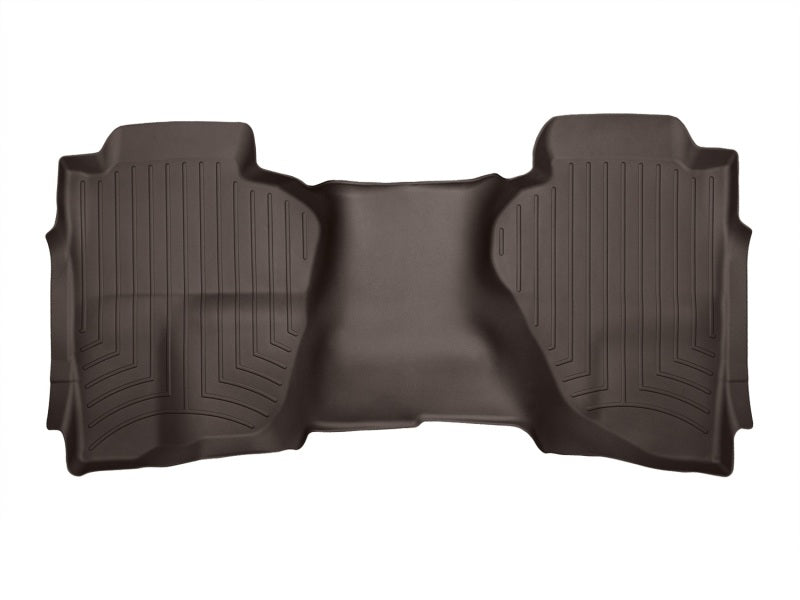 WeatherTech 15-19 GMC Sierra / Sierra Denali 2500HD / 3500HD (Crew Cab) Rear FloorLiner HP - Cocoa