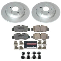 Power Stop 16-23 Mercedes-Benz Metris Rear Z36 Coated Truck & Tow Brake Kit