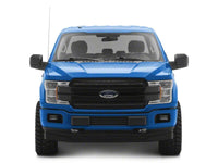Raxiom 18-20 Ford F-150 CXR Series LED Upper Replacement Grille with White DRL- Black