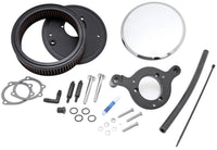 K&N Street Round Metal Intake System - Harley-Davidson - Red Filter 6-8 Size 2.4in In Dia 2.5in H